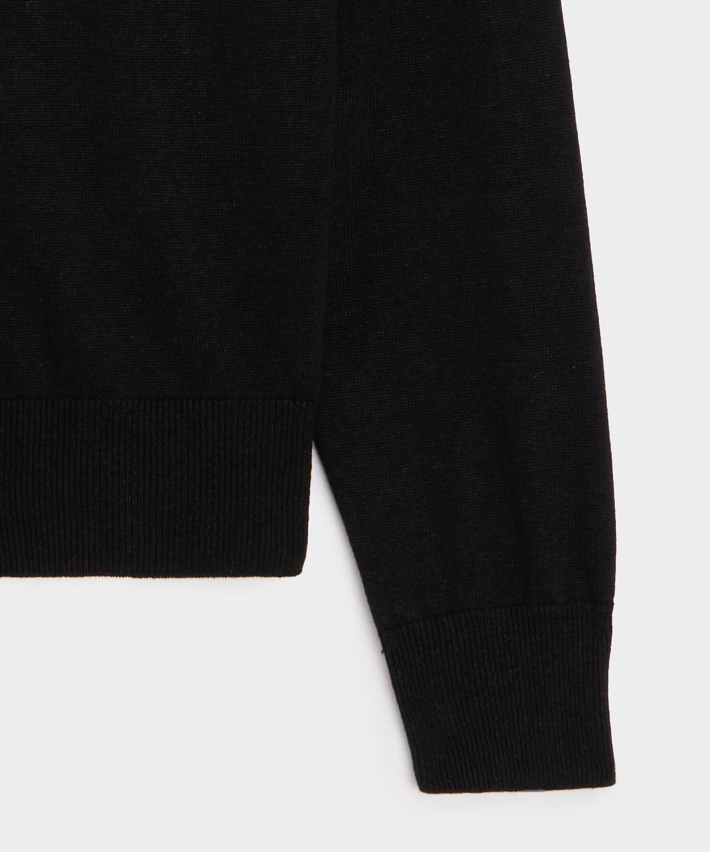 Todd Snyder Amalfi Sweater Polo in Black Black