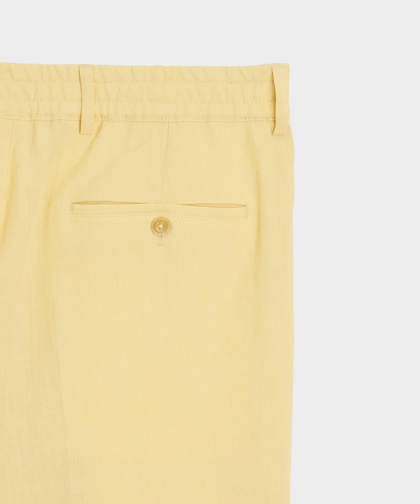 Todd Snyder Italian Sueded Linen Gaucho Pant in Yellow Yellow