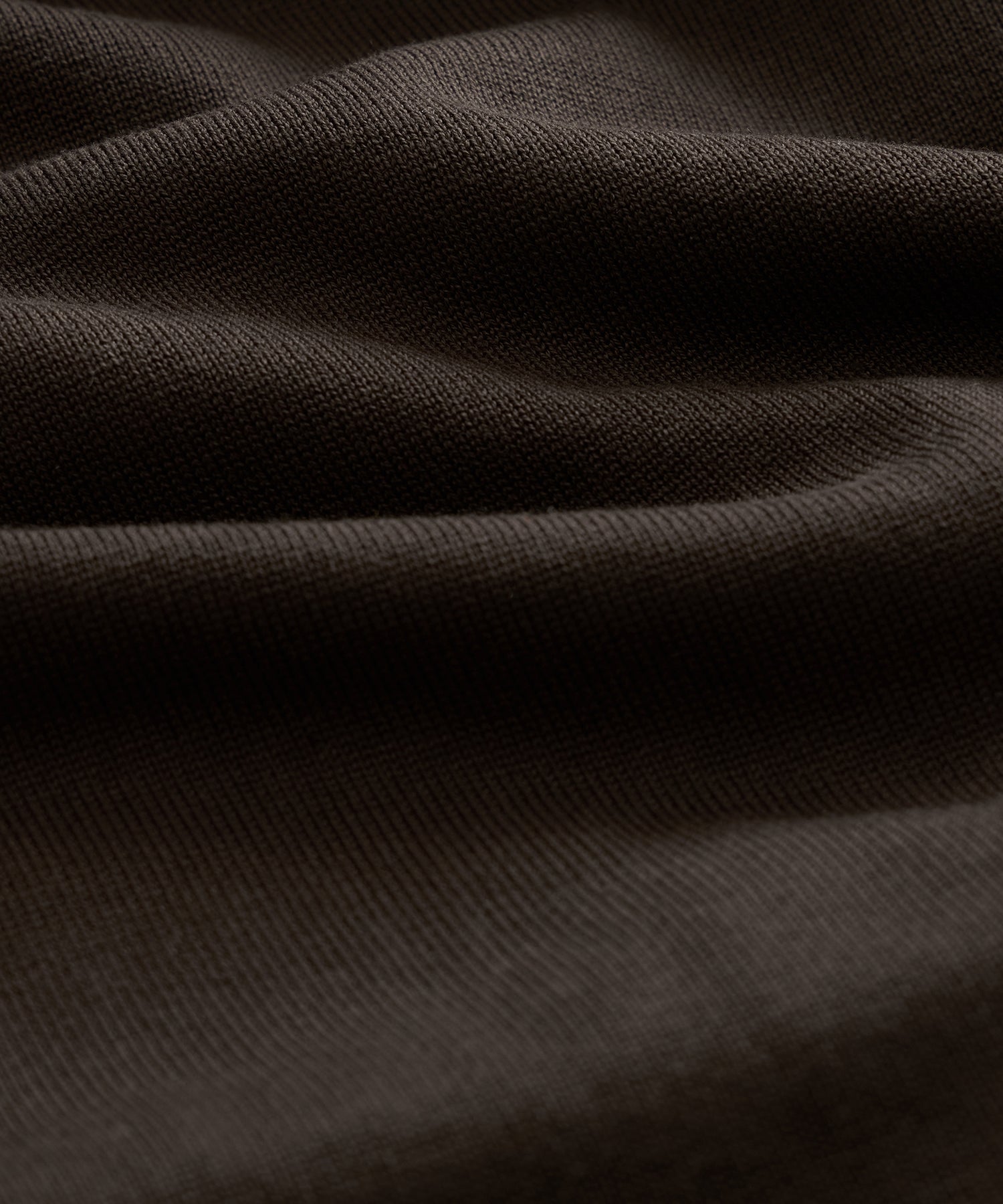 Todd Snyder Wynwood Sweater Polo in Tipped Saddle Brown Saddle Brown