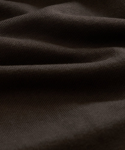 Todd Snyder Wynwood Sweater Polo in Tipped Saddle Brown Saddle Brown
