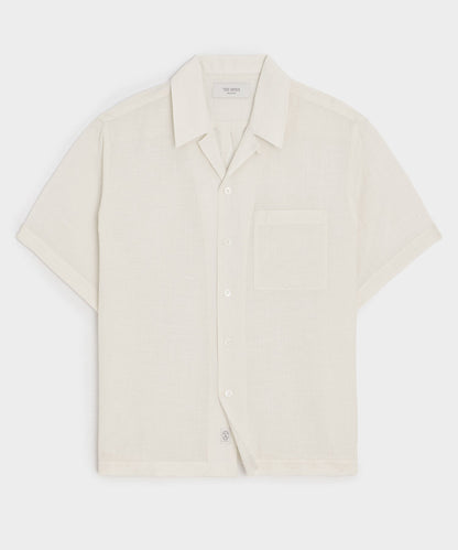 Todd Snyder Voile Shirt in Cream Cream
