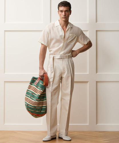 Todd Snyder Voile Shirt in Cream Cream