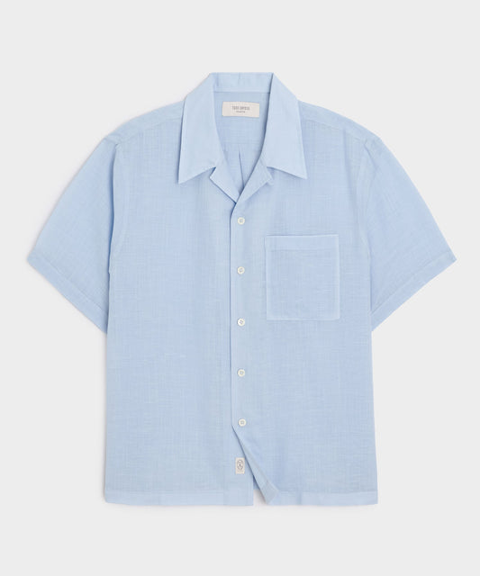 Todd Snyder Voile Shirt in Sky Blue Sky Blue