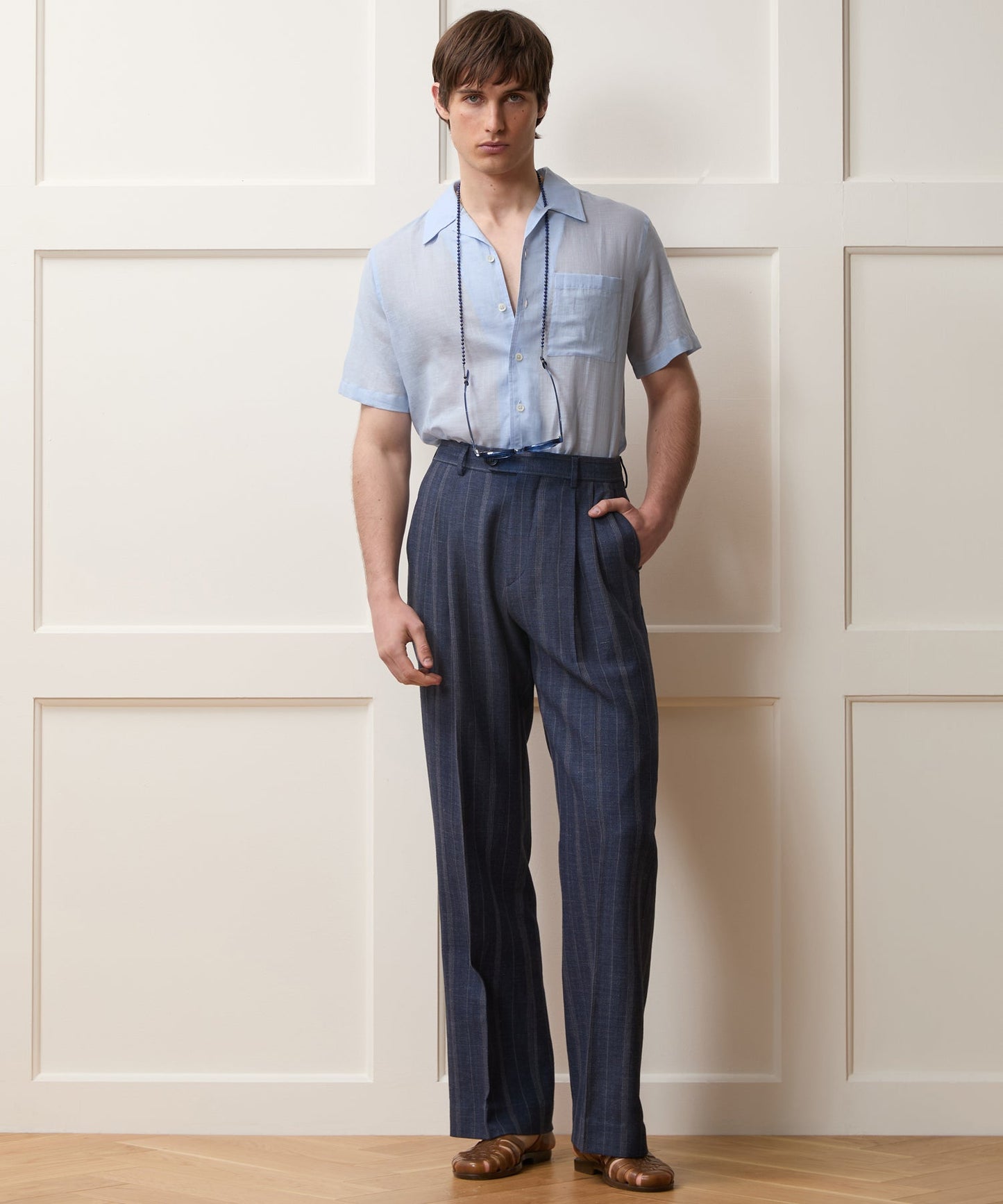 Todd Snyder Voile Shirt in Sky Blue Sky Blue