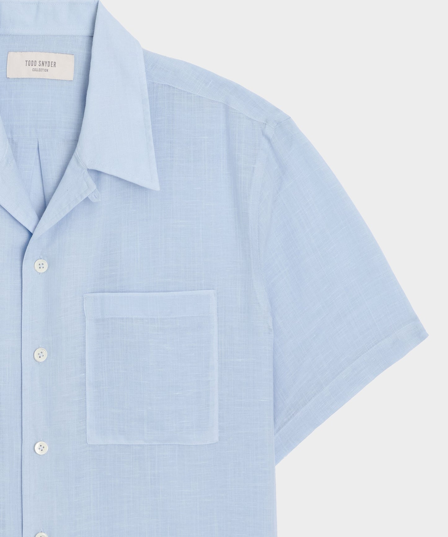 Todd Snyder Voile Shirt in Sky Blue Sky Blue