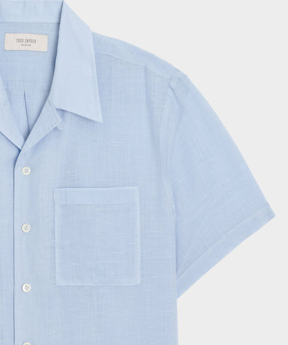 Todd Snyder Voile Shirt in Sky Blue Sky Blue