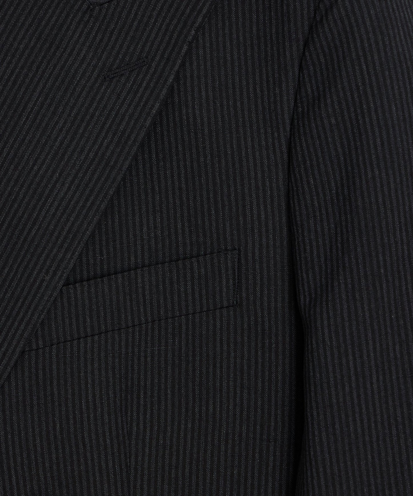 Todd Snyder Italian Striped Linen Wythe Jacket in Black Stripe Black