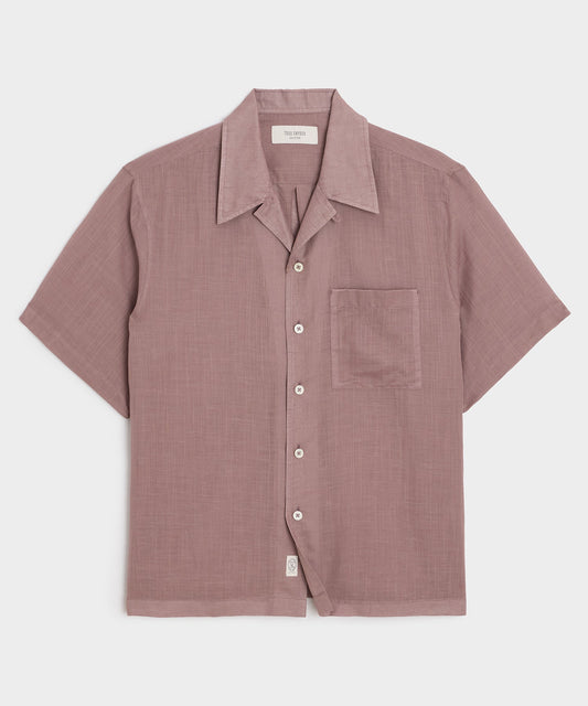 Todd Snyder Voile Shirt in Dusty Rose Dusty Rose