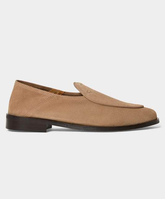 Todd Snyder Jacques Solovière Suede Chris Loafer in Tobacco Tobacco