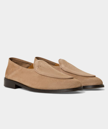 Todd Snyder Jacques Solovière Suede Chris Loafer in Tobacco Tobacco