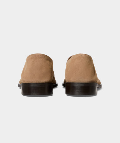 Todd Snyder Jacques Solovière Suede Chris Loafer in Tobacco Tobacco