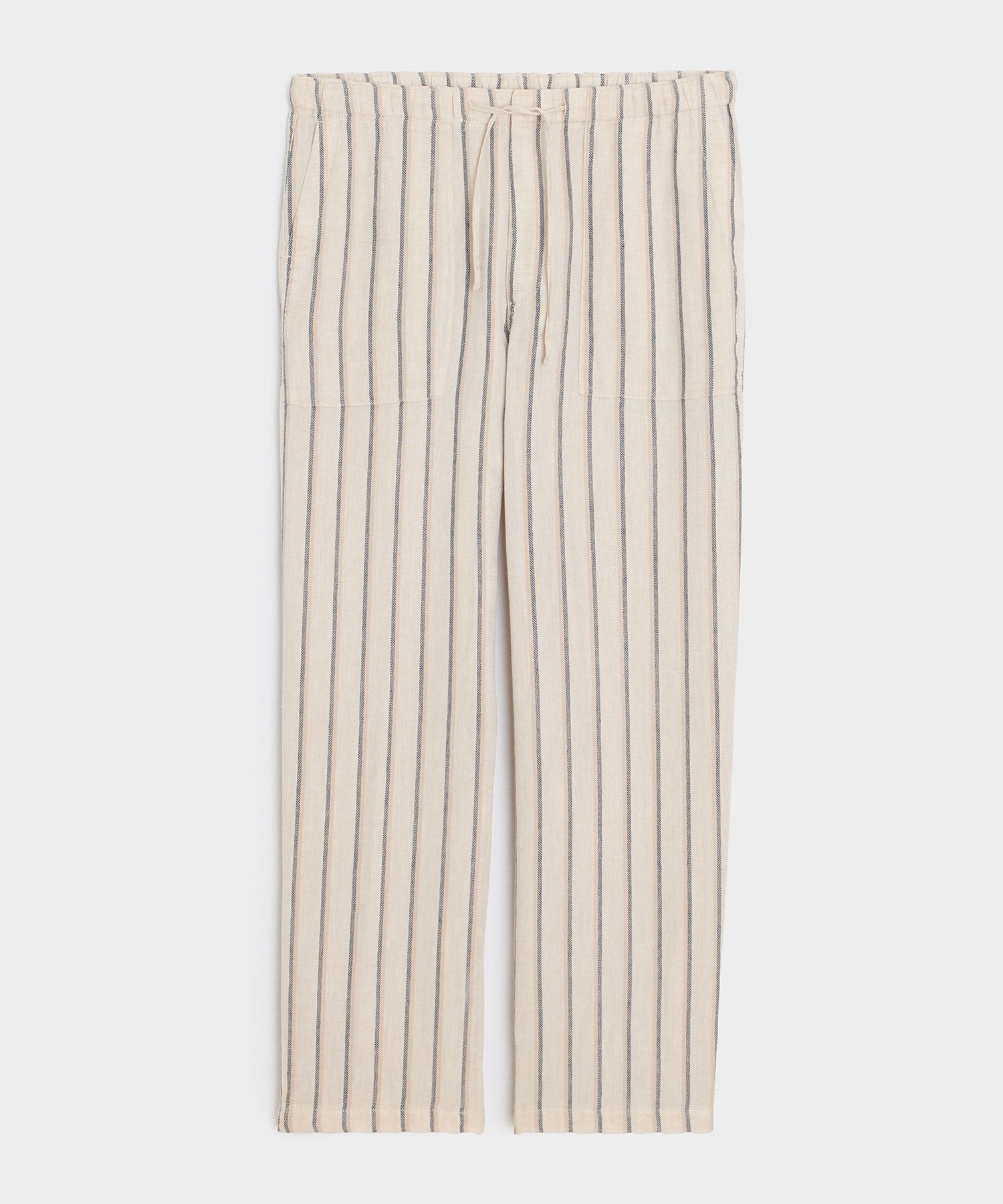 Todd Snyder Relaxed Linen Beach Pant in White White