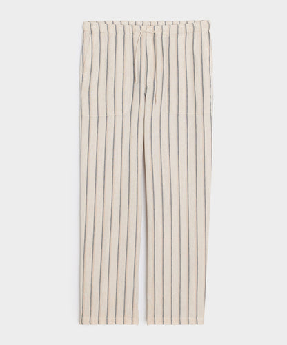 Todd Snyder Relaxed Linen Beach Pant in White White