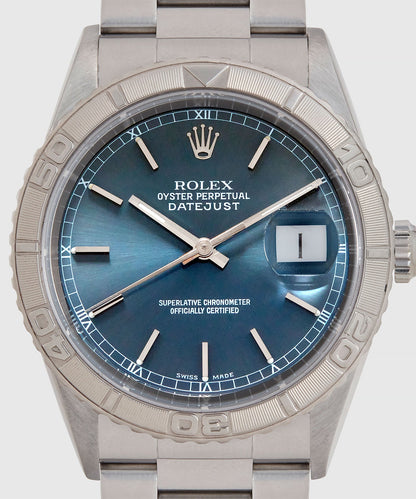 Todd Snyder 2000 Rolex Thunderbird Datejust Watch Silver