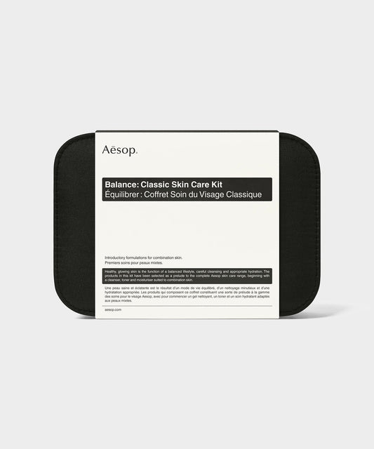 Todd Snyder Aesop Balance: Classic Skin Care Kit Black