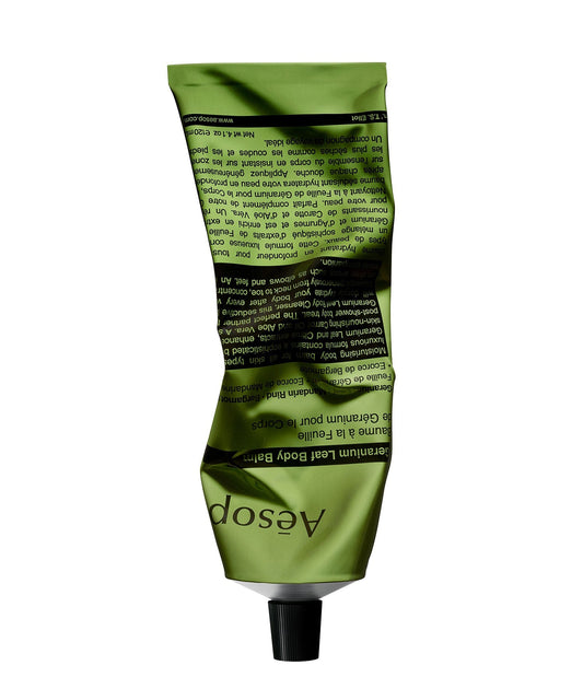 Todd Snyder Aesop Geranium Leaf Body Balm Tube 120ml Black
