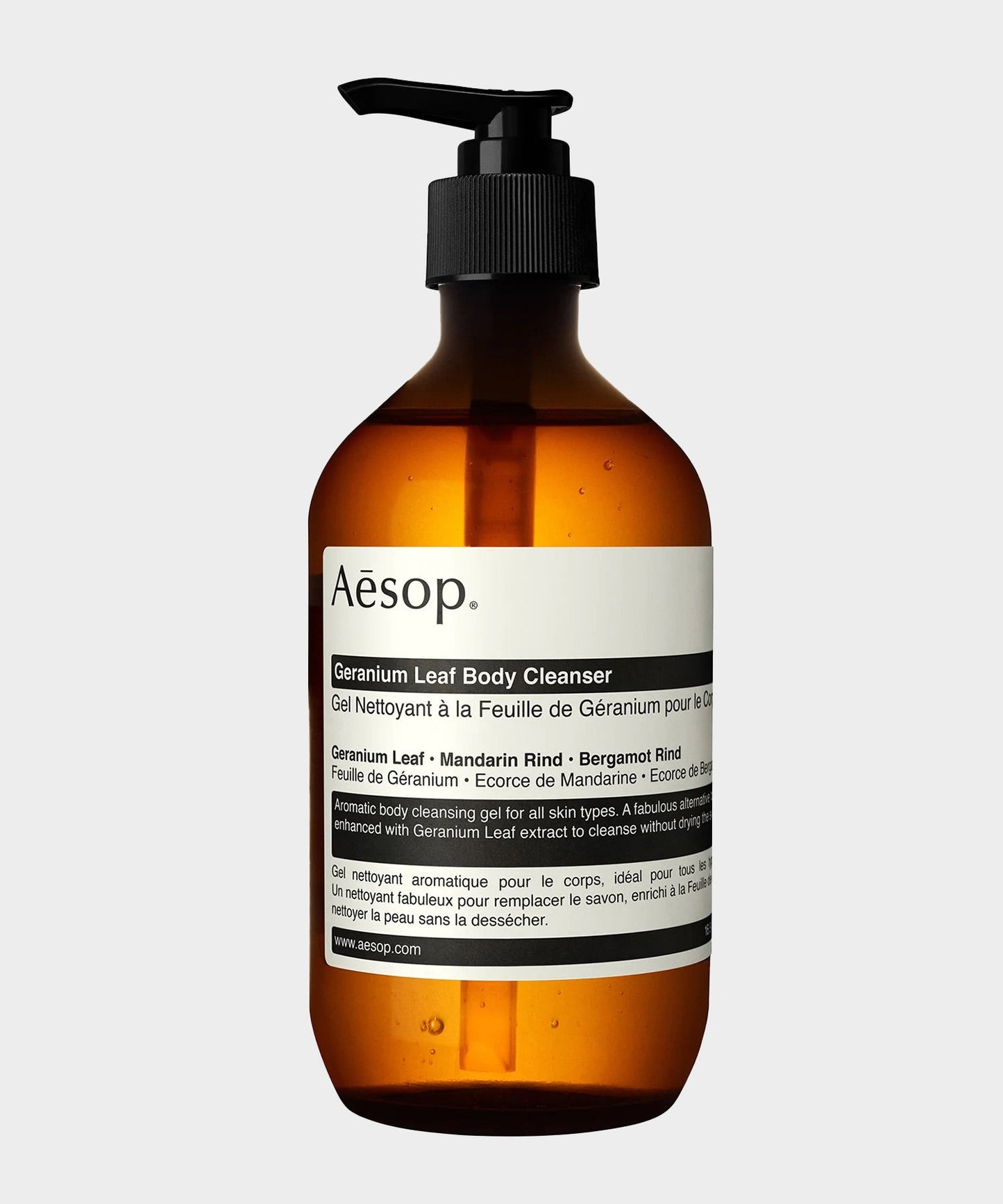 Todd Snyder Aesop Geranium Leaf Body Cleanser Black