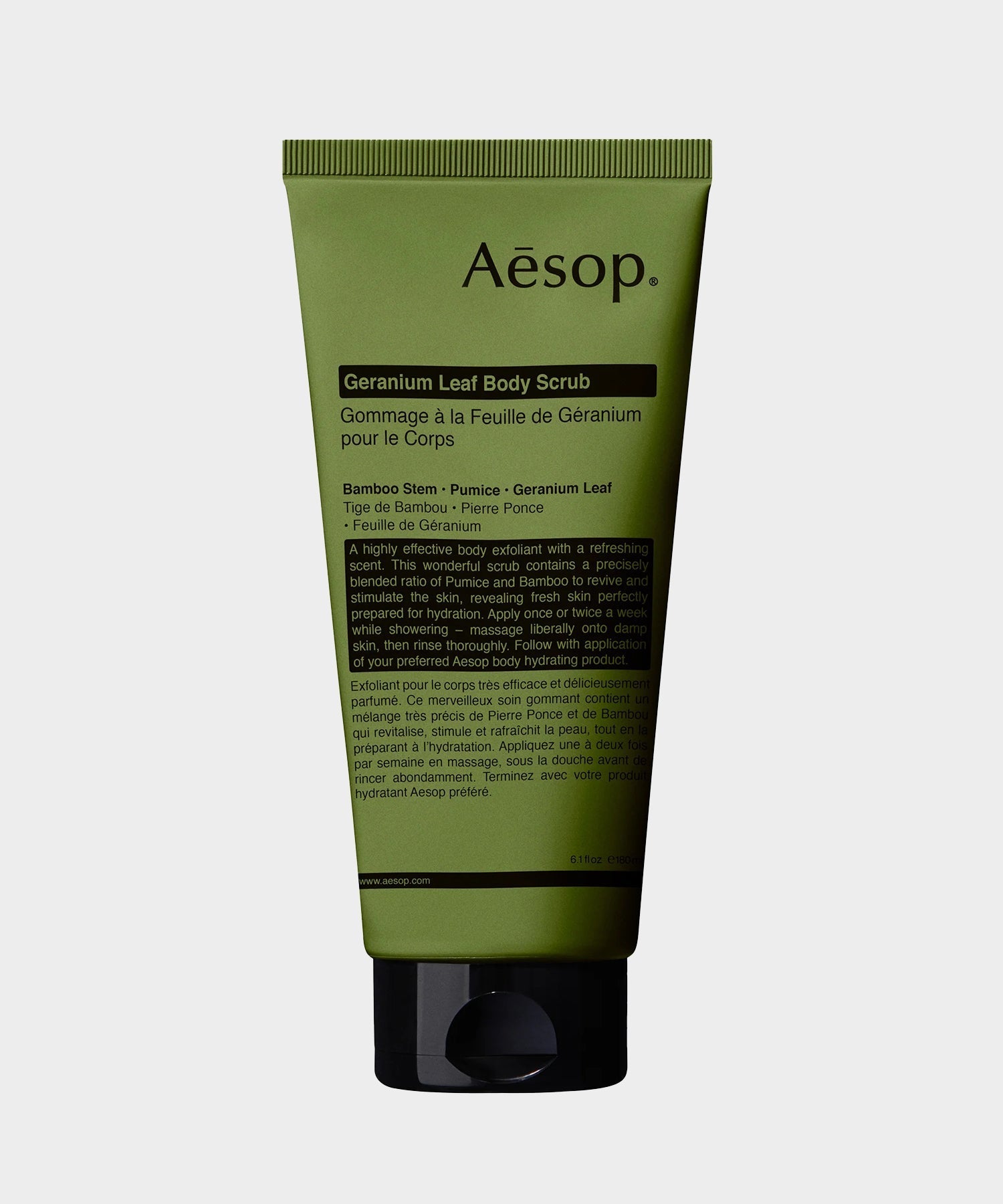 Todd Snyder Aesop Geranium Leaf Body Scrub Black