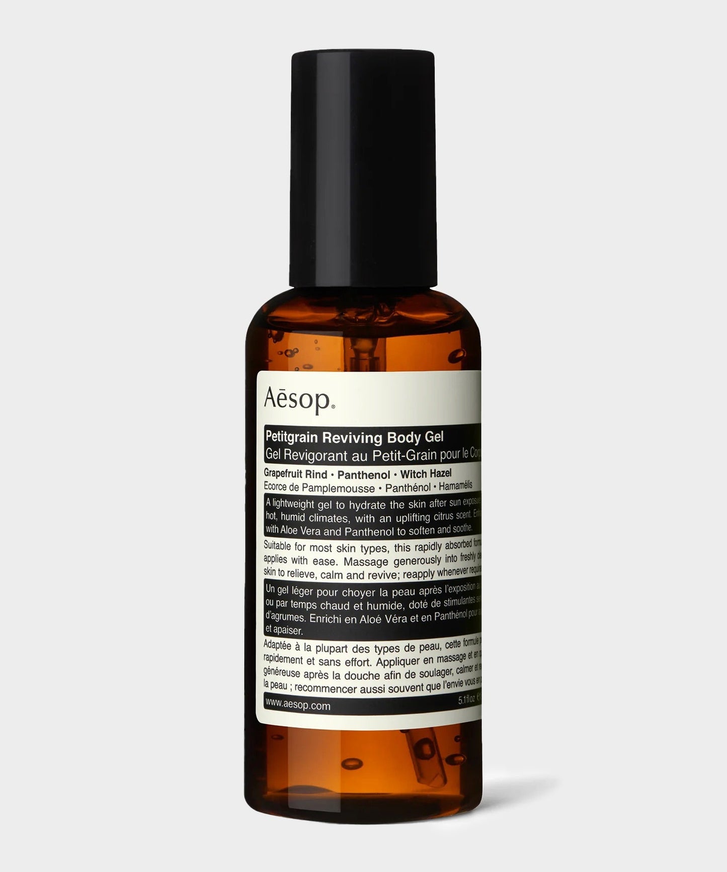 Todd Snyder Aesop Petitgrain Reviving Body Gel Black