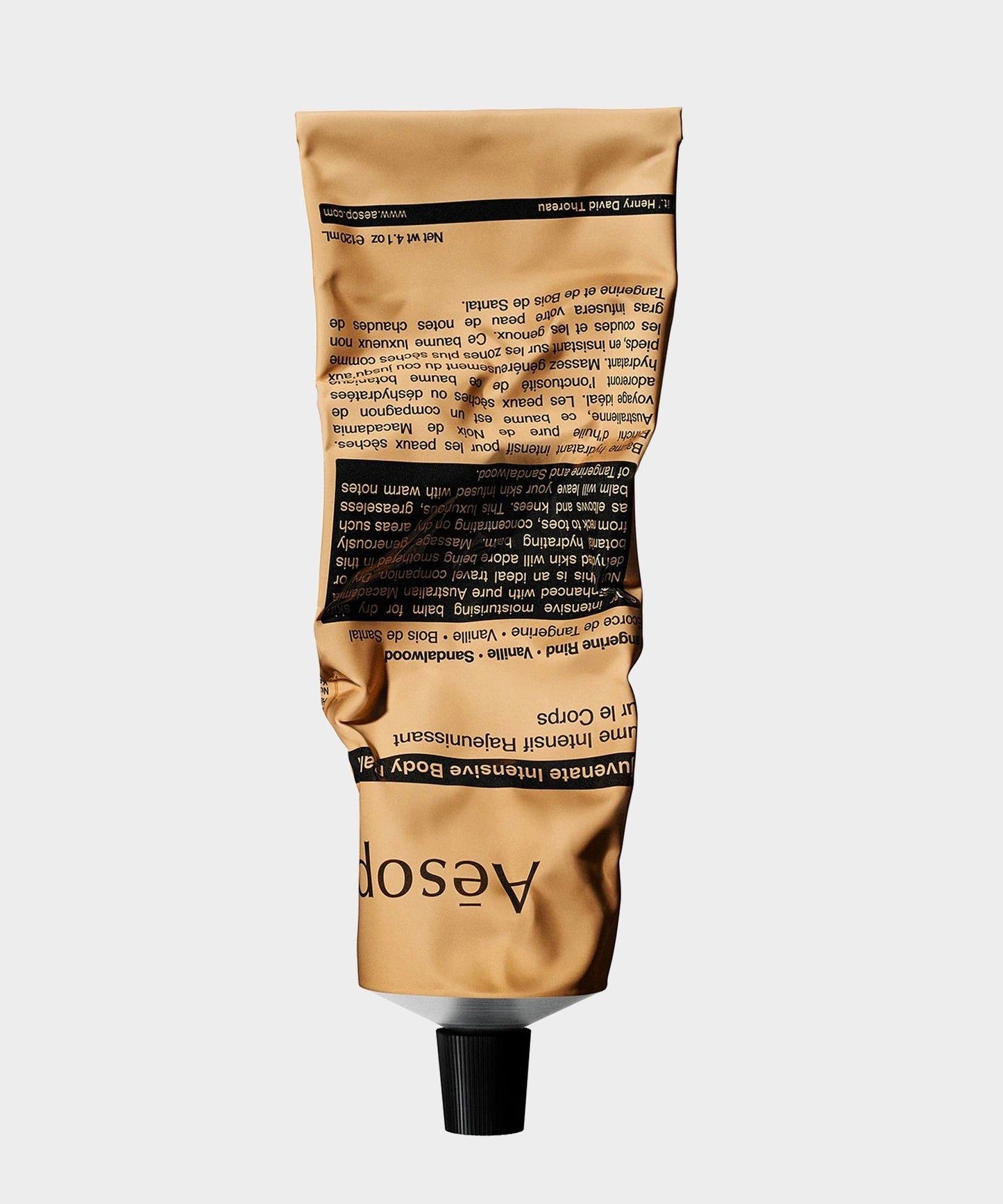 Todd Snyder Aesop Rejuvenate Intensive Body Balm Black