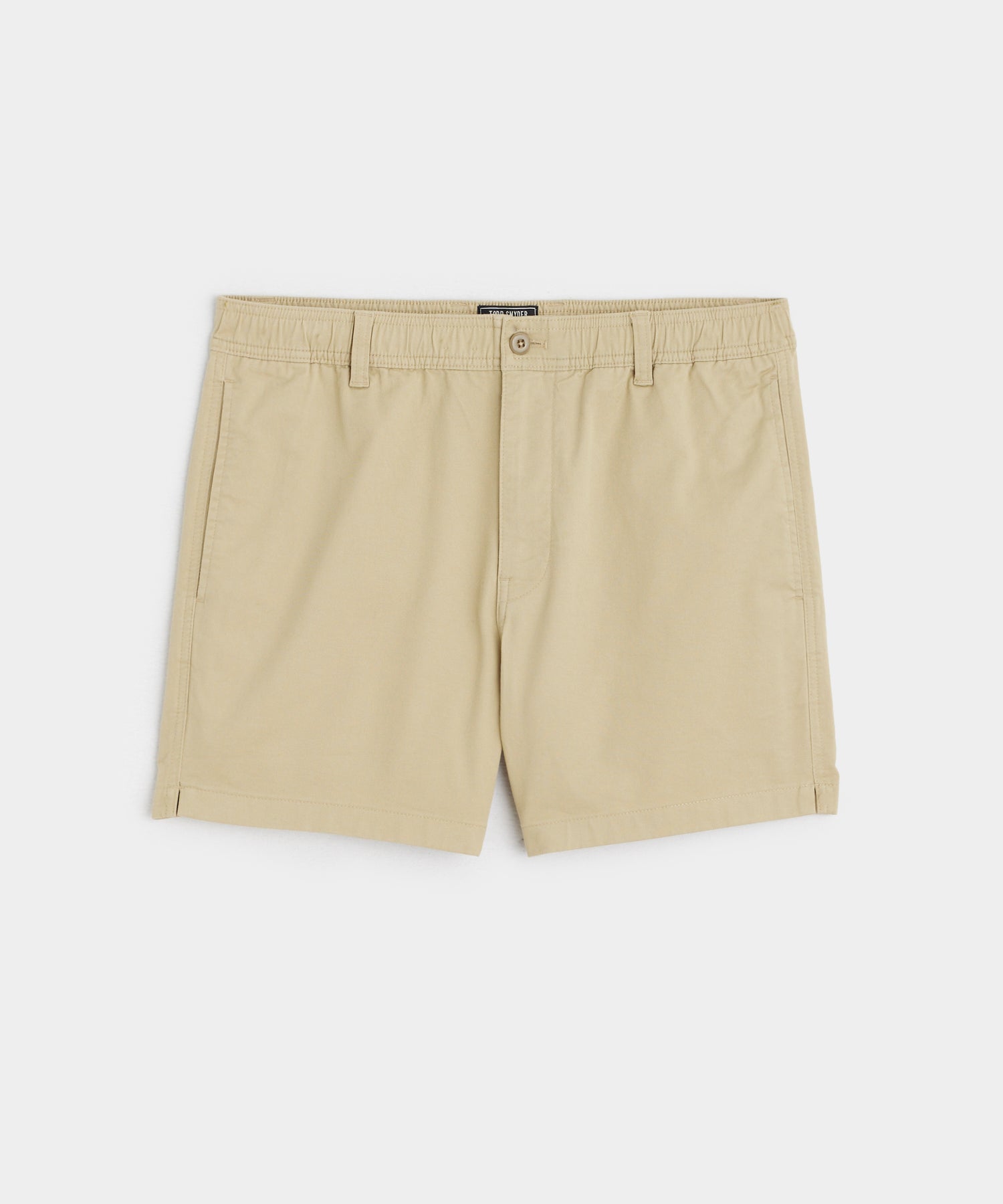 Todd Snyder 5" Cotton Beachcomber Short in Pebble Beige Pebble Beige