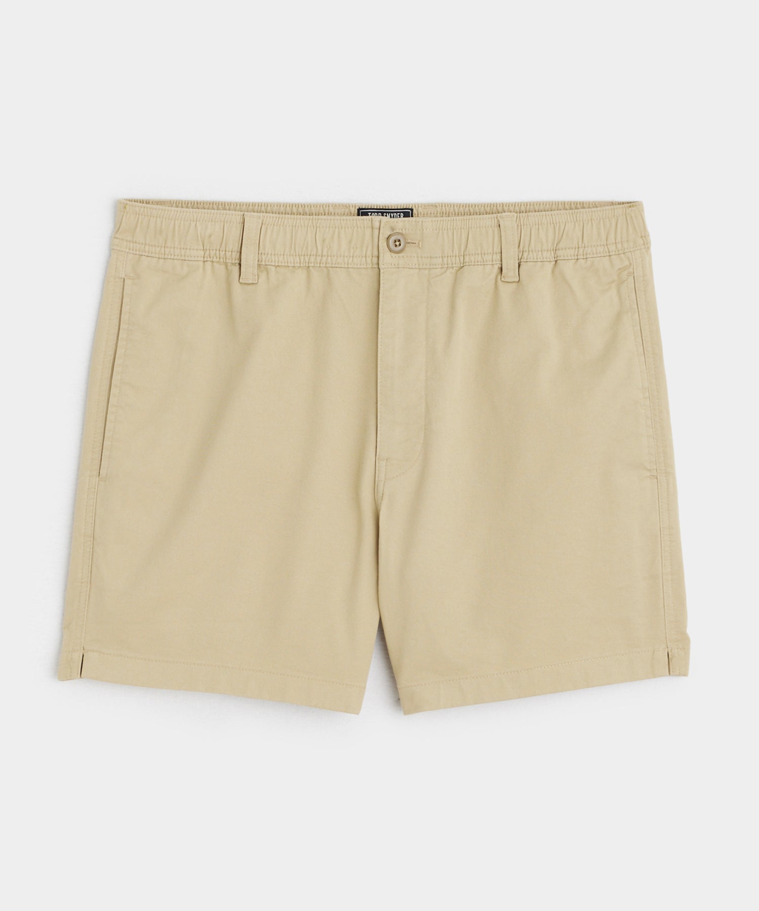 Todd Snyder 5" Cotton Beachcomber Short in Pebble Beige Pebble Beige