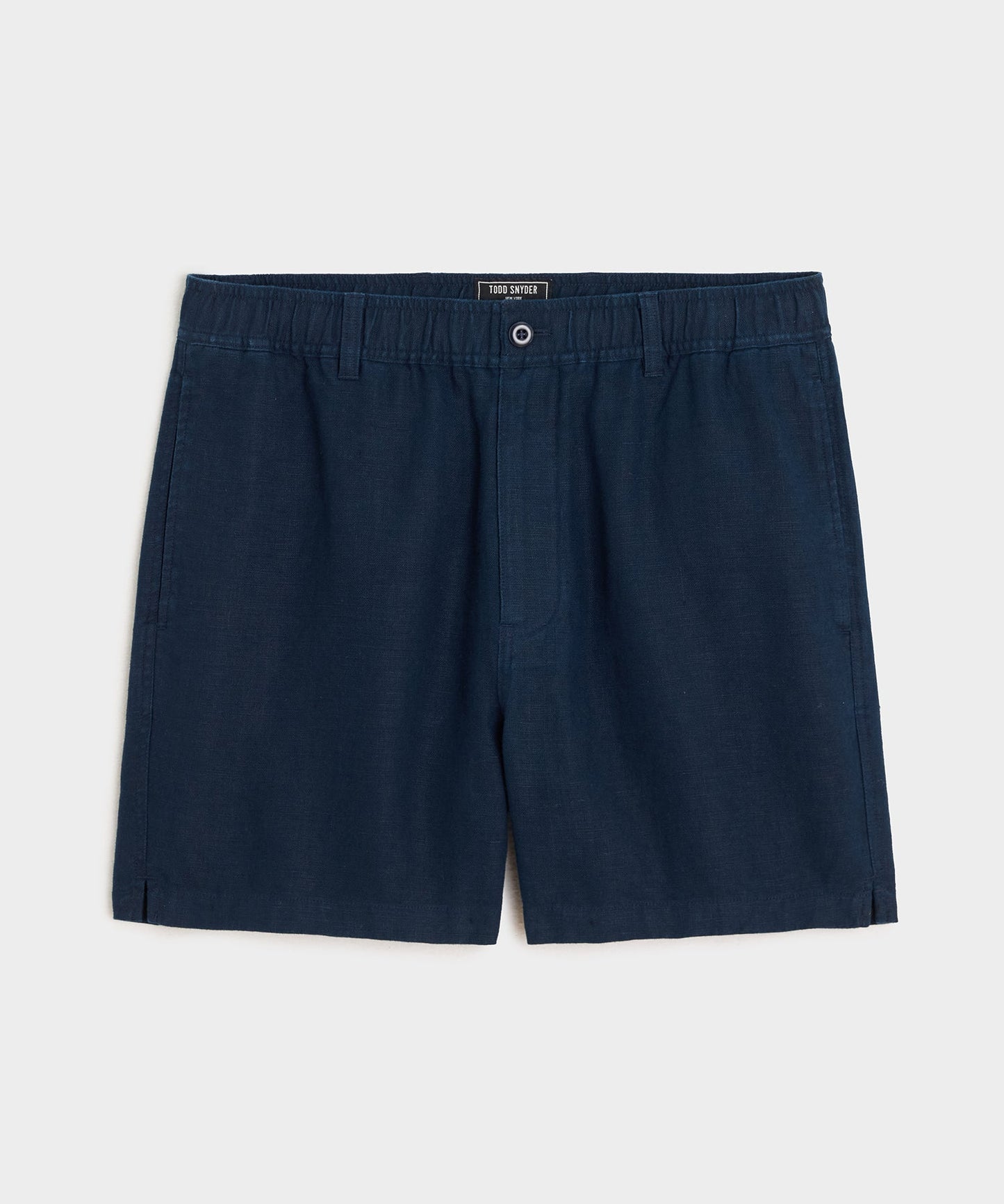 Todd Snyder 5" Linen Beachcomber Short in Navy Navy