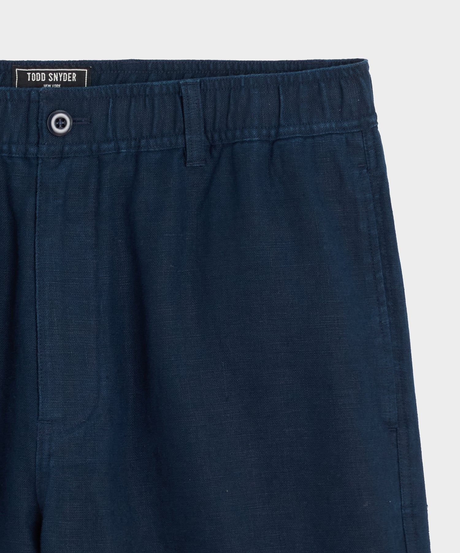 Todd Snyder 5" Linen Beachcomber Short in Navy Navy