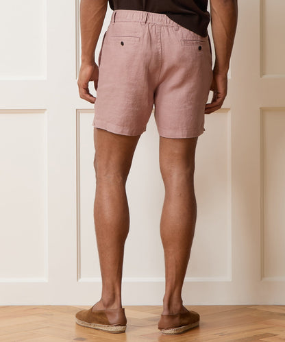 Todd Snyder 5" Linen Beachcomber Short in Rosy Tan Rosy Tan