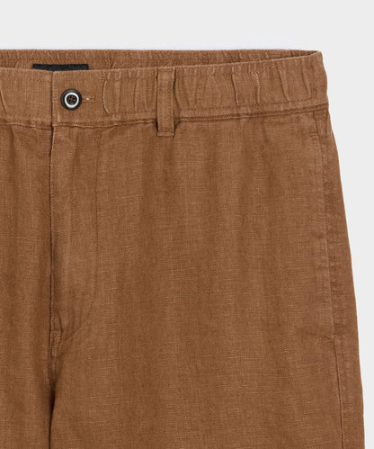 Todd Snyder 5" Linen Beachcomber Short in Clay Clay
