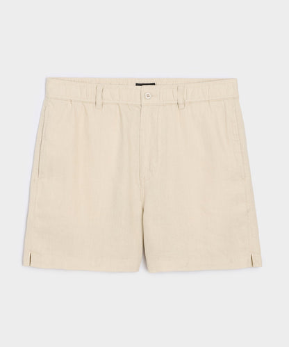 Todd Snyder 5" Linen Beachcomber Short in Sand Dollar Sand Dollar