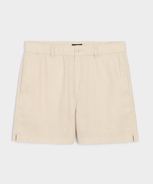 Todd Snyder 5" Linen Beachcomber Short in Sand Dollar Sand Dollar