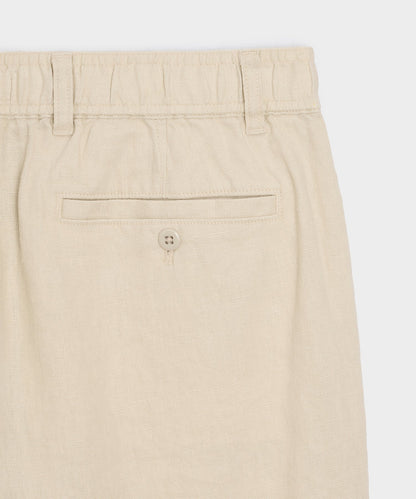 Todd Snyder 5" Linen Beachcomber Short in Sand Dollar Sand Dollar