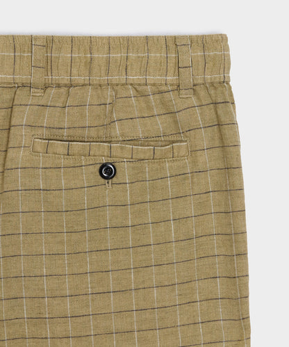 Todd Snyder 5" Linen Beachcomber Short in Light Sage Light Sage