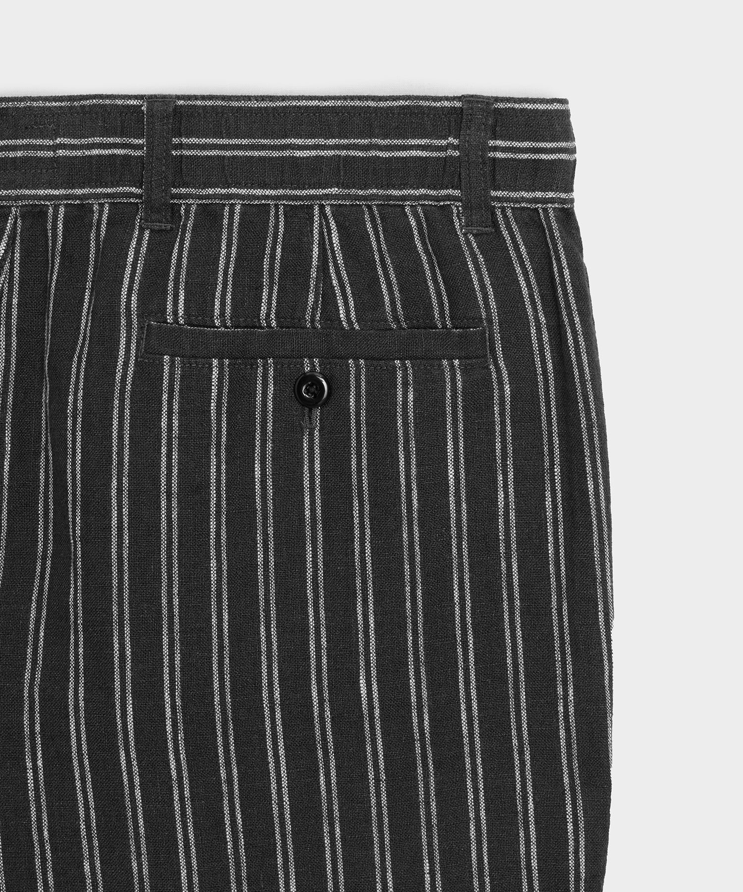 Todd Snyder 5" Linen Beachcomber Short in Black Black