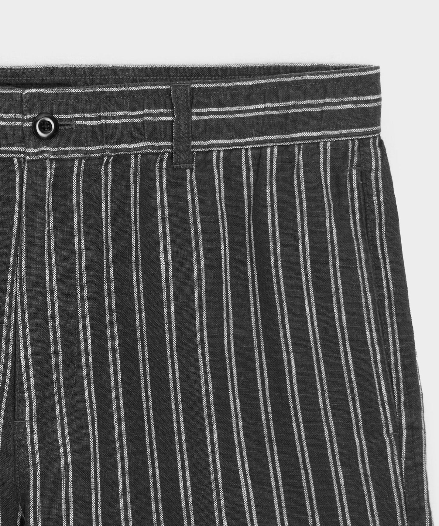 Todd Snyder 5" Linen Beachcomber Short in Black Black