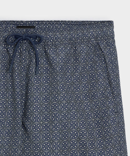 Todd Snyder 5" Montauk Swim Trunk in Blue Blue