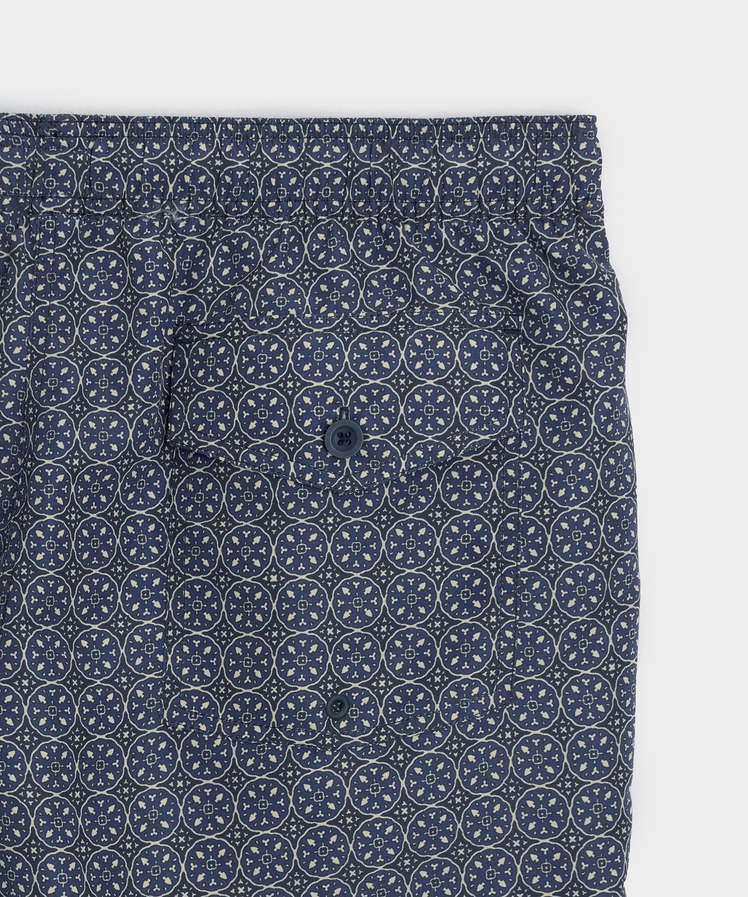 Todd Snyder 5" Montauk Swim Trunk in Blue Blue