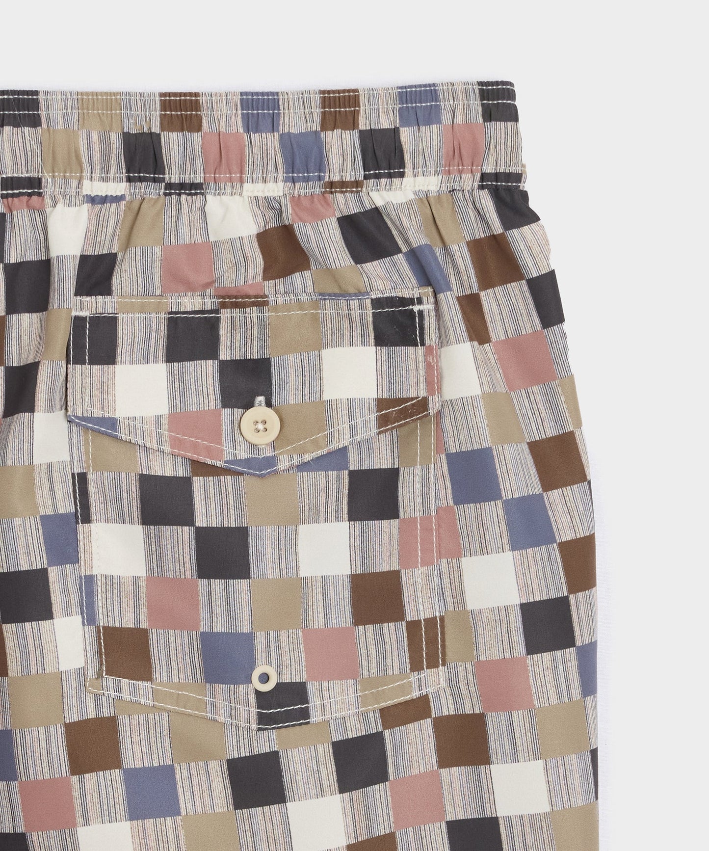 Todd Snyder 5" Montauk Swim Trunk in Multi Multi