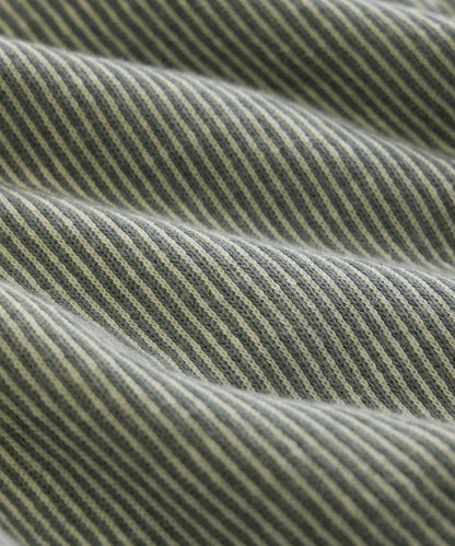 Todd Snyder 6" Striped Cotton Short in Faded Jade Stripe Faded Jade