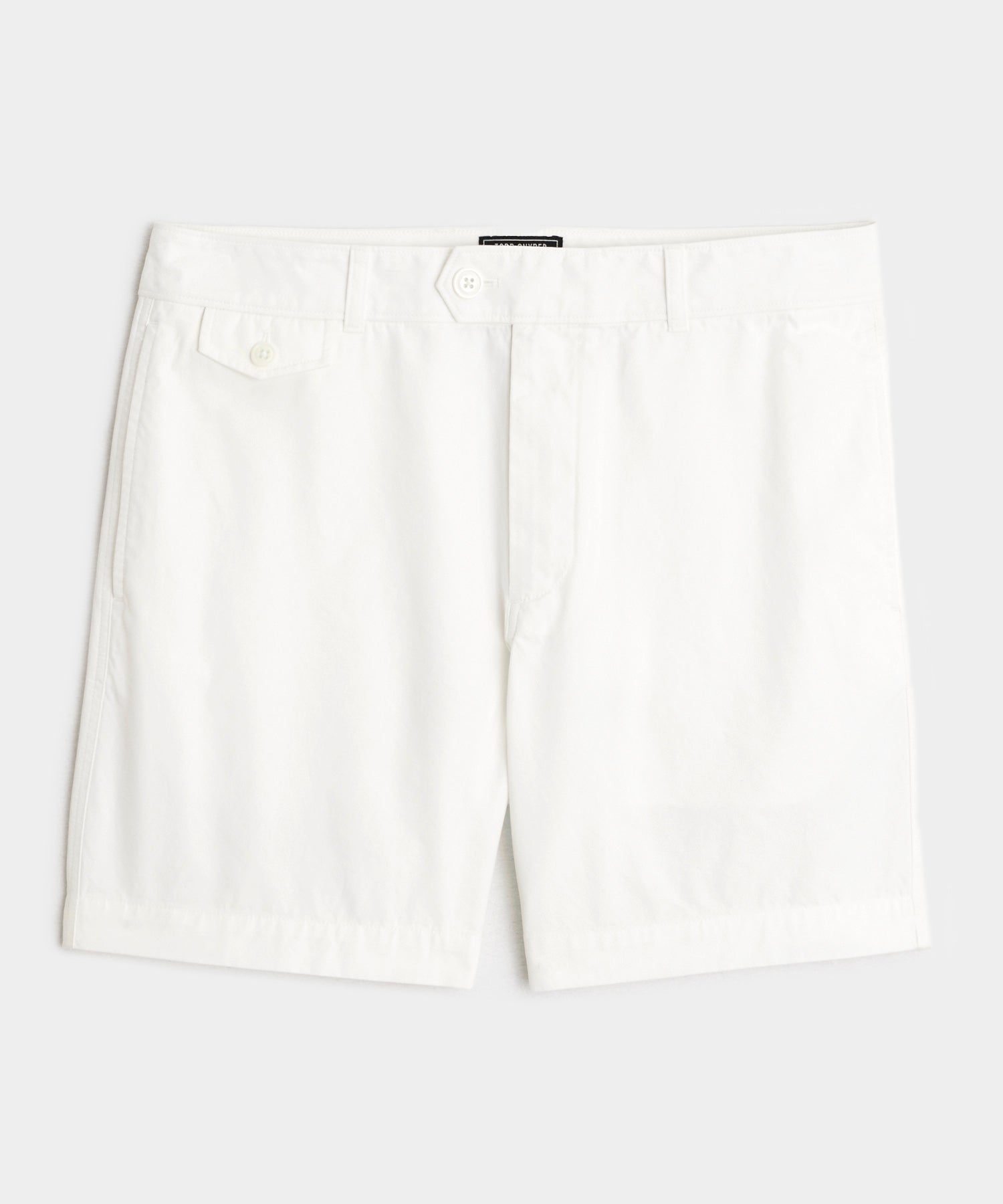 Todd Snyder 7" Chino Hudson Short in White White