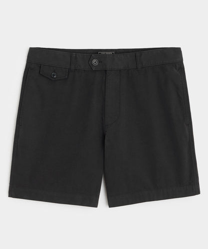 Todd Snyder 7" Chino Hudson Short in Black Black