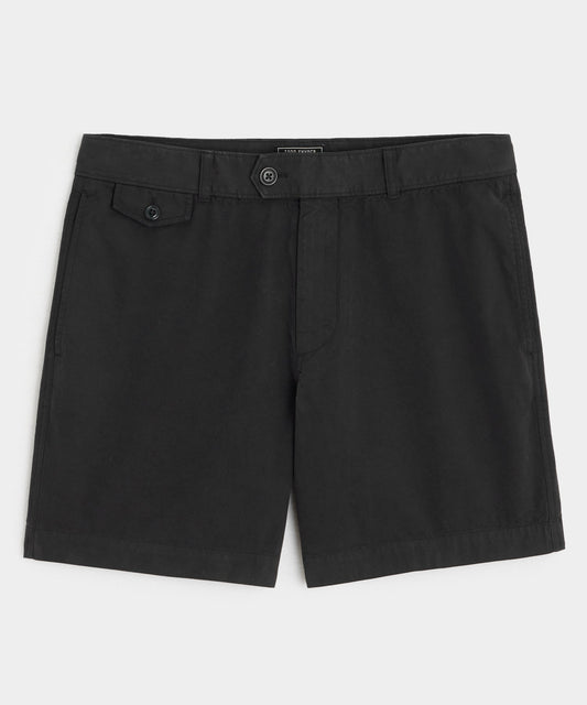 Todd Snyder 7" Chino Hudson Short in Black Black