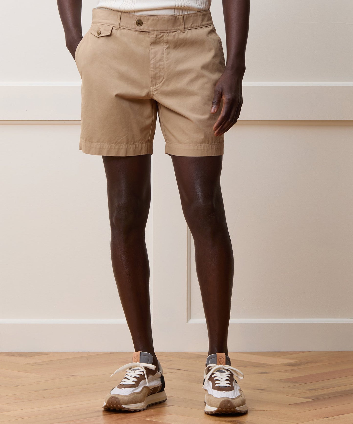 Todd Snyder 7" Chino Hudson Short in Sand Sand