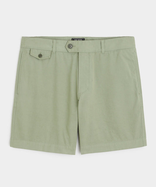 Todd Snyder 7" Chino Hudson Short in Green Sage Green Sage