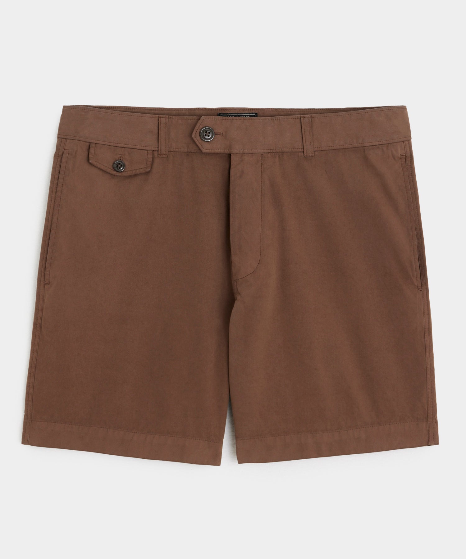 Todd Snyder 7" Chino Hudson Short in Brown Cigar