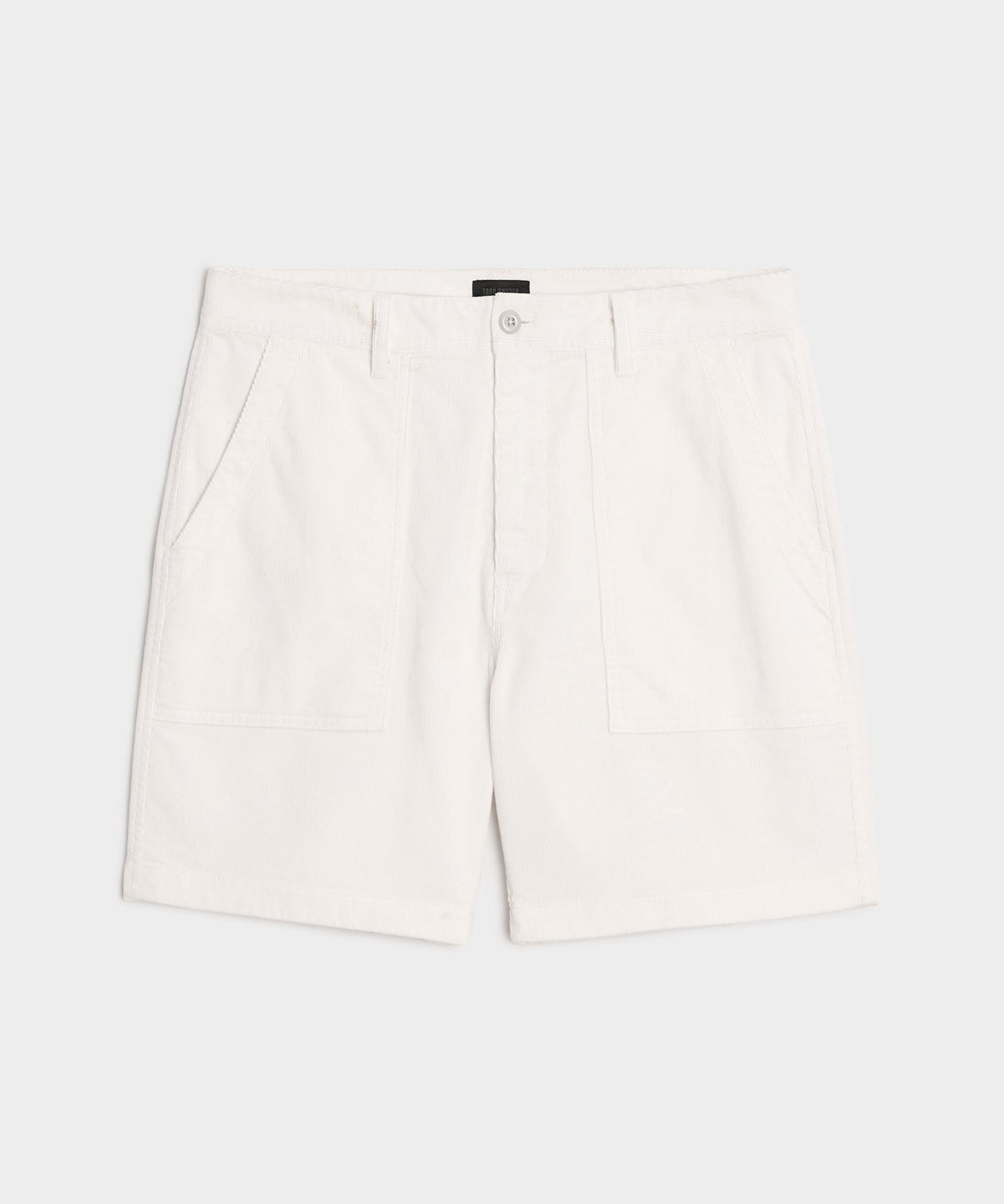 Todd Snyder 7" Corduroy Camp Short in Bisque Bisque