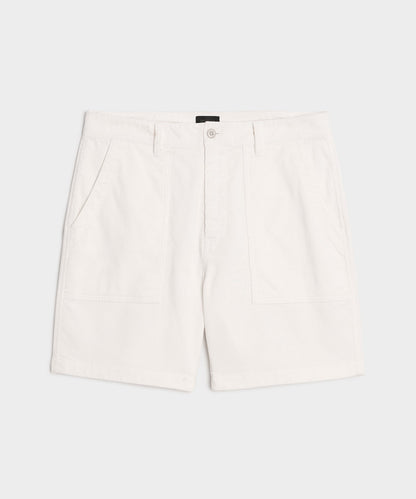 Todd Snyder 7" Corduroy Camp Short in Bisque Bisque