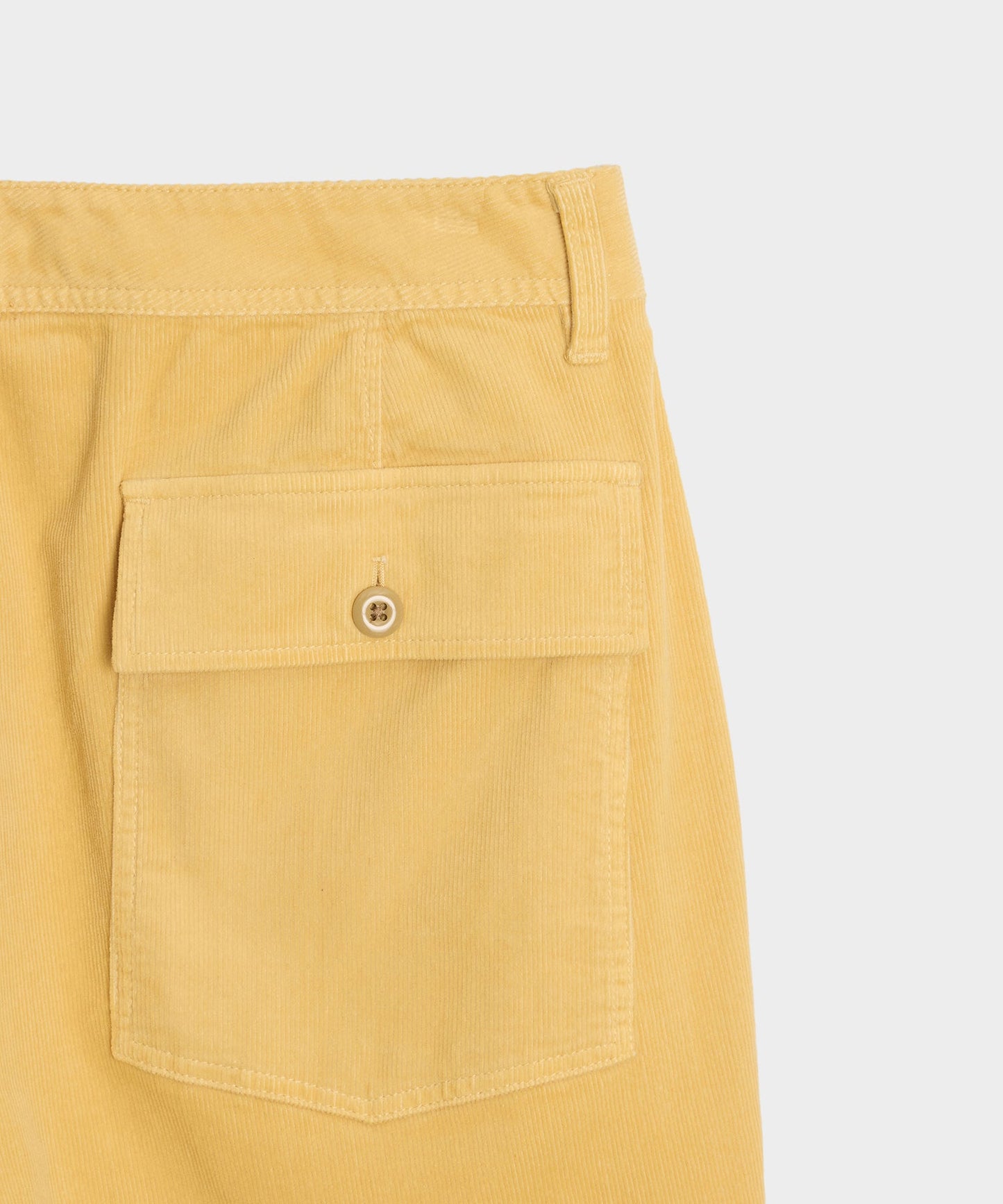 Todd Snyder 7" Corduroy Camp Short in Craspedia Craspedia