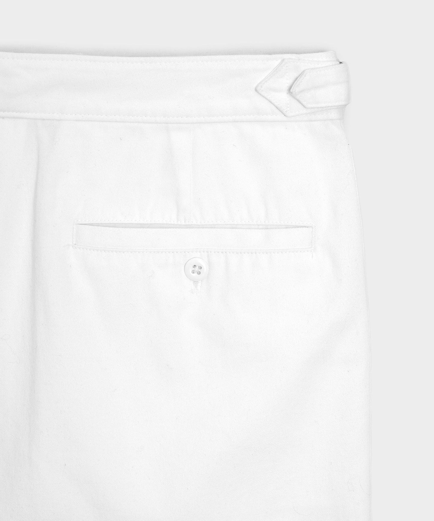 Todd Snyder 7" Cotton Gurkha Short in White White